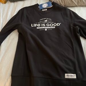 Life is Good Crewneck